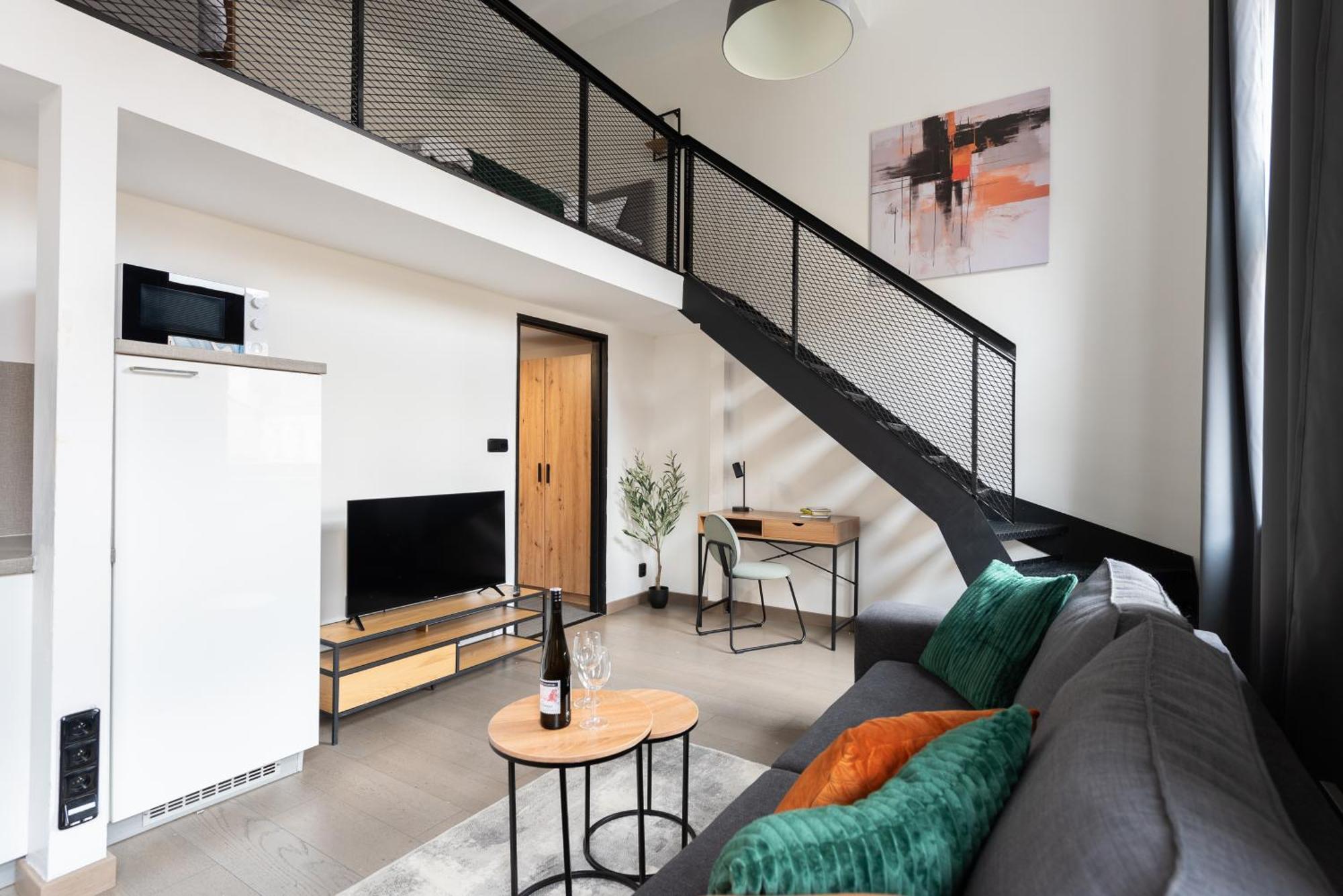 Modern Loft-apartments In Apartment Prag