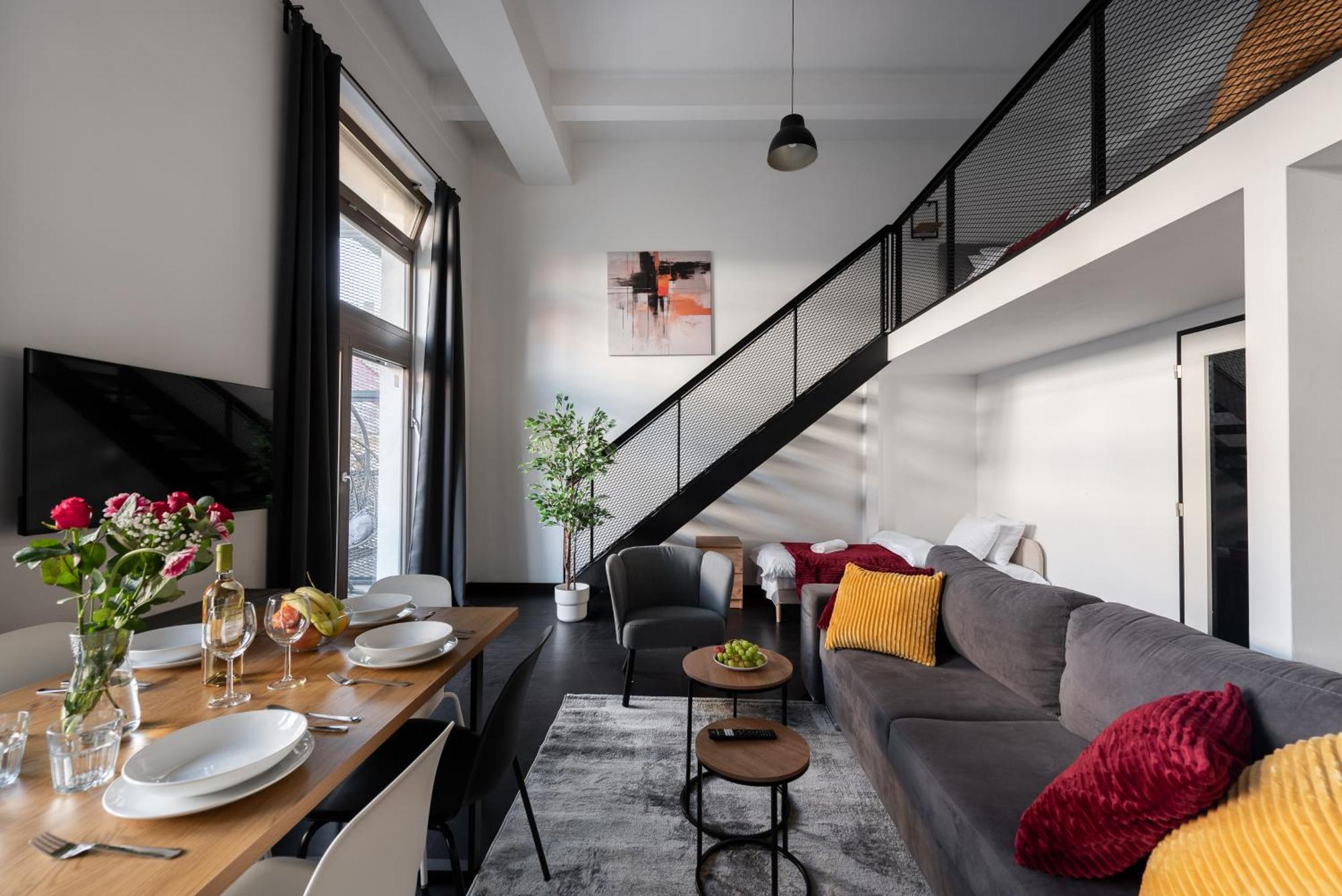 Modern Loft-apartments In Apartment Prag
